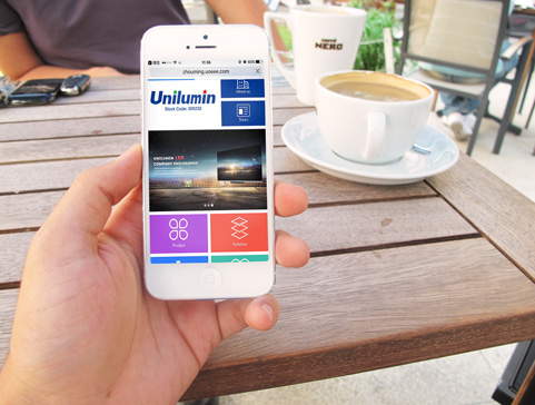 深圳市洲明科英語移動端官方網站設計制作